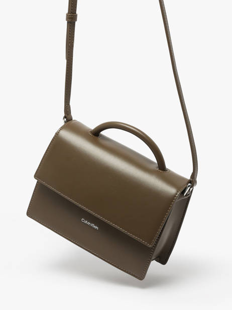 Cross Body Tas Ck Linn Gerecycleerd Polyester Calvin klein jeans Bruin ck linn K613162 ander zicht 2